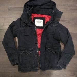 Large Abercrombie Military Style Jacket